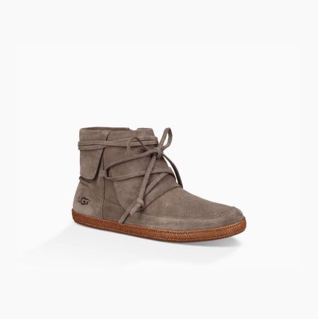 UGG Reid Moc - Boots Dame - Brune (NO-C402)